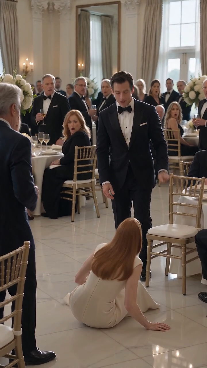 🏆 He Humiliated His Wife at Their Anniversary Party—Seconds After She Removed Her Wedding Ring, an Elderly Attorney Walked In and Destroyed His Entire Life