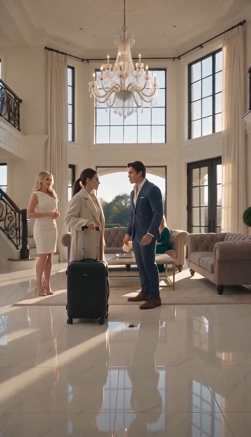 My husband snatched the keys from my hand, tossed them onto the marble floor, and ordered me out of the house before he called security.