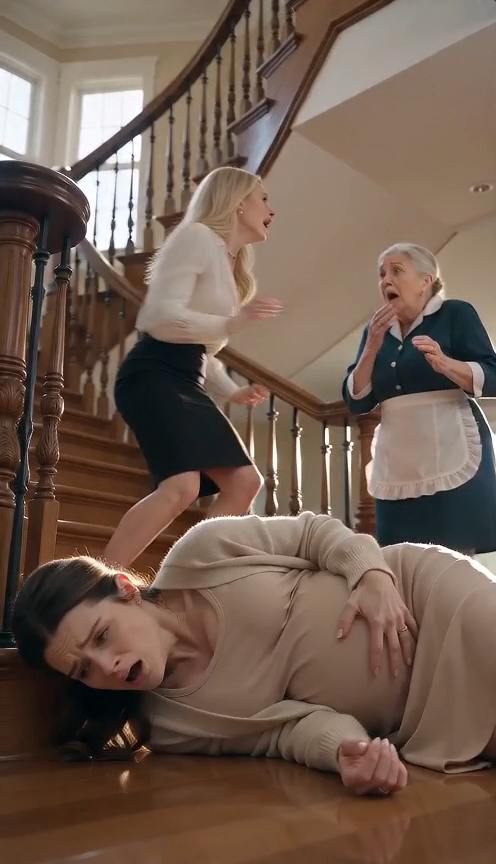 The Pregnant Woman Stayed Silent After the Fall—Because the Trap Had Already Been Set