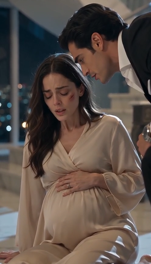 Eight Months Pregnant, My Husband Raised His Hand Again... Then My Father Changed Everything