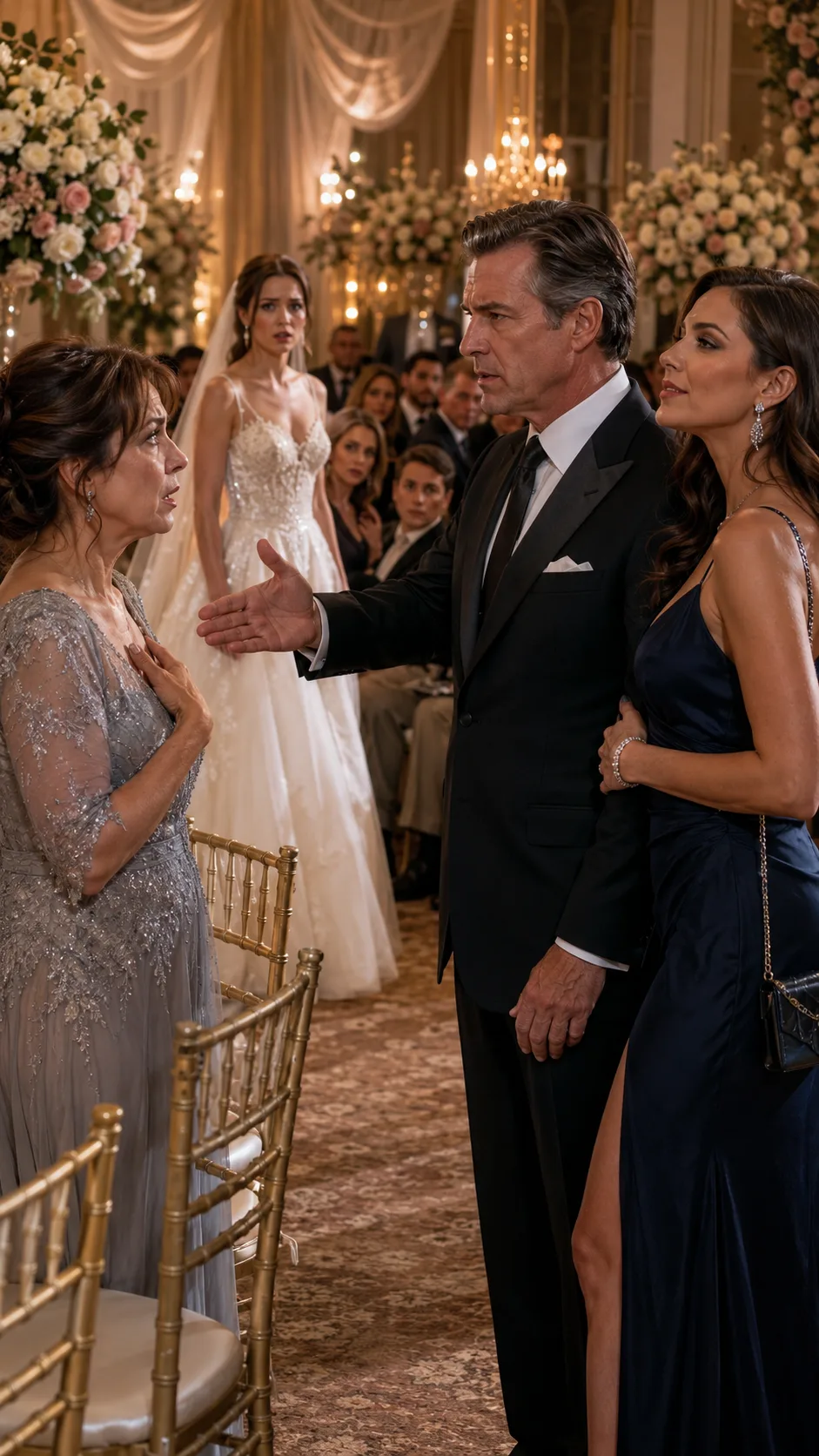 My Husband Brought His Mistress to Our Daughter’s Wedding—Then Told Me to Give Her My Seat