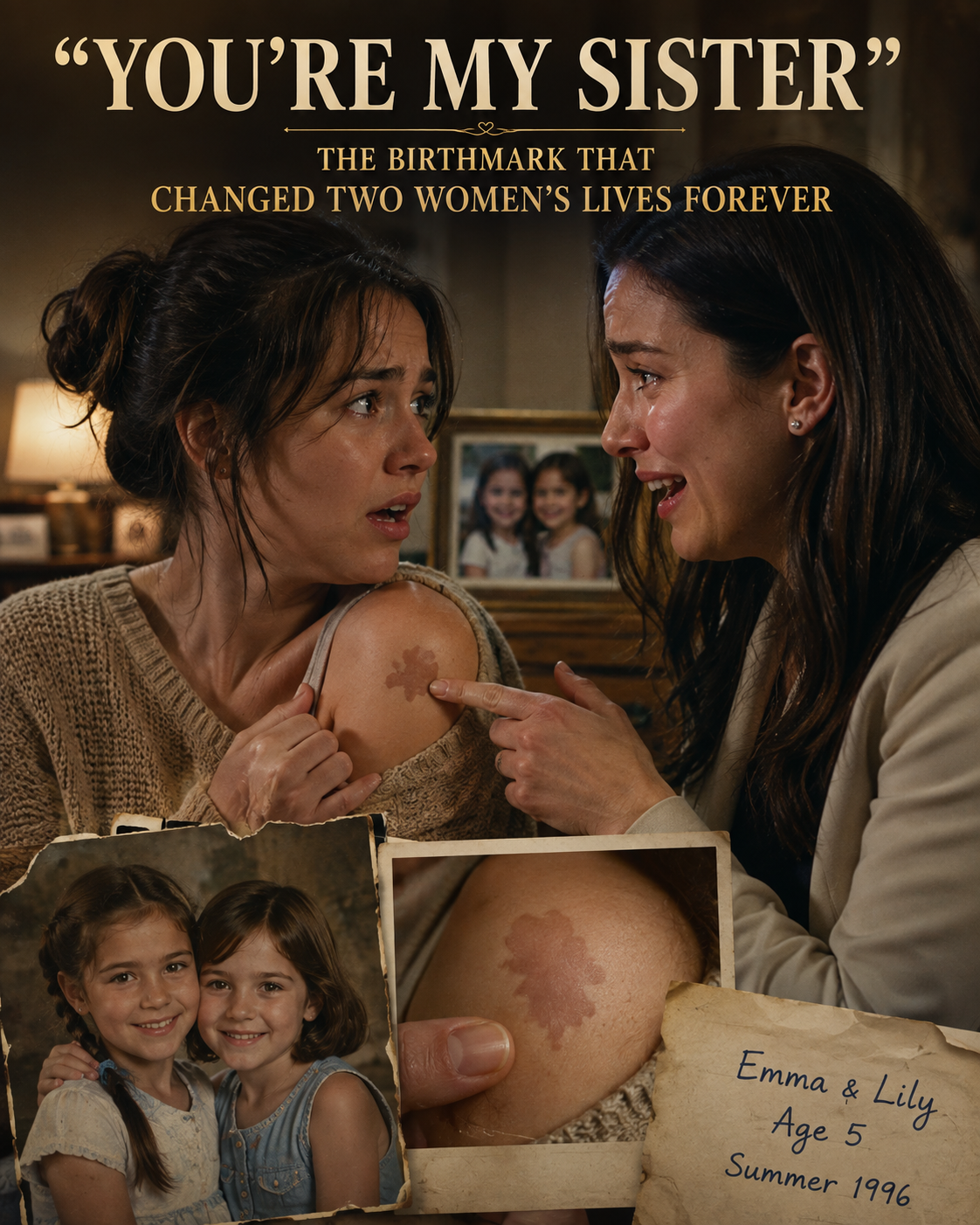 “You’re My Sister”—The Birthmark That Changed Two Women’s Lives Forever