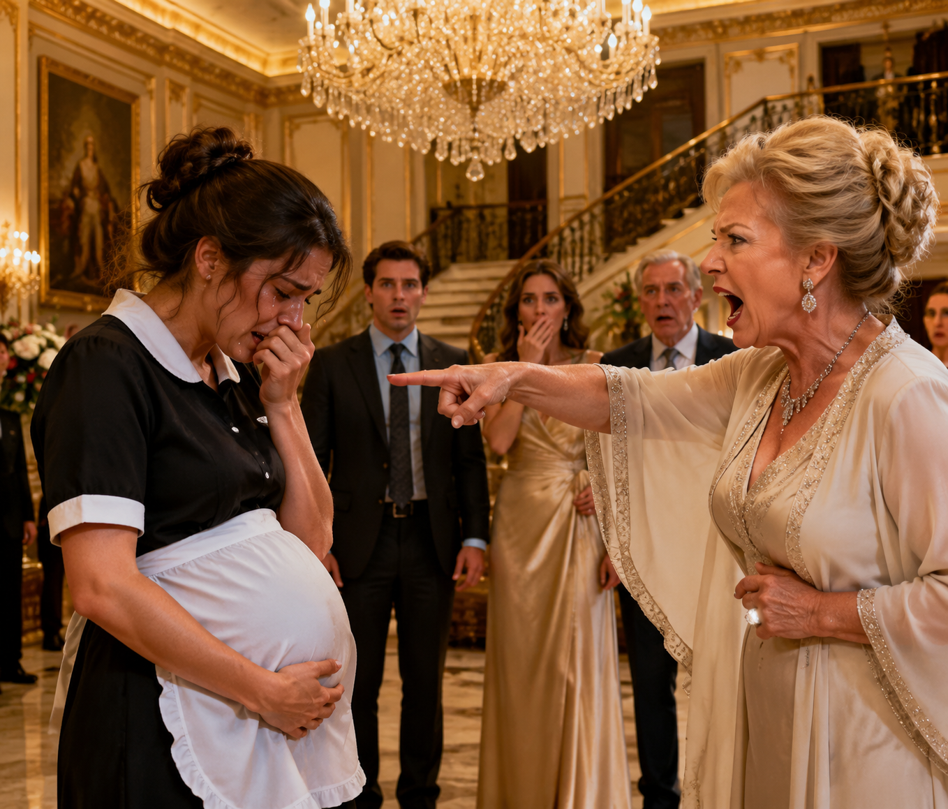 She Mistook the Pregnant Lady of the House for a Maid—Then Her Family’s Golden Empire Collapsed