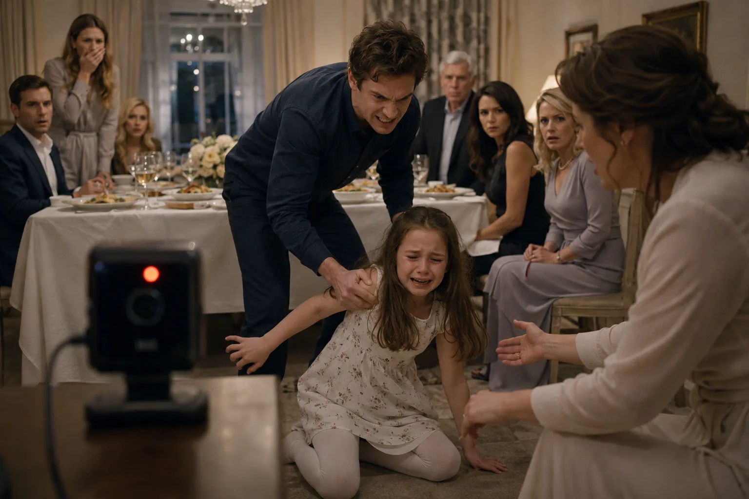 Everyone Stayed Silent When My Brother-in-Law Hurt My Daughter — Until One Tiny Red Recording Light Changed Everything
