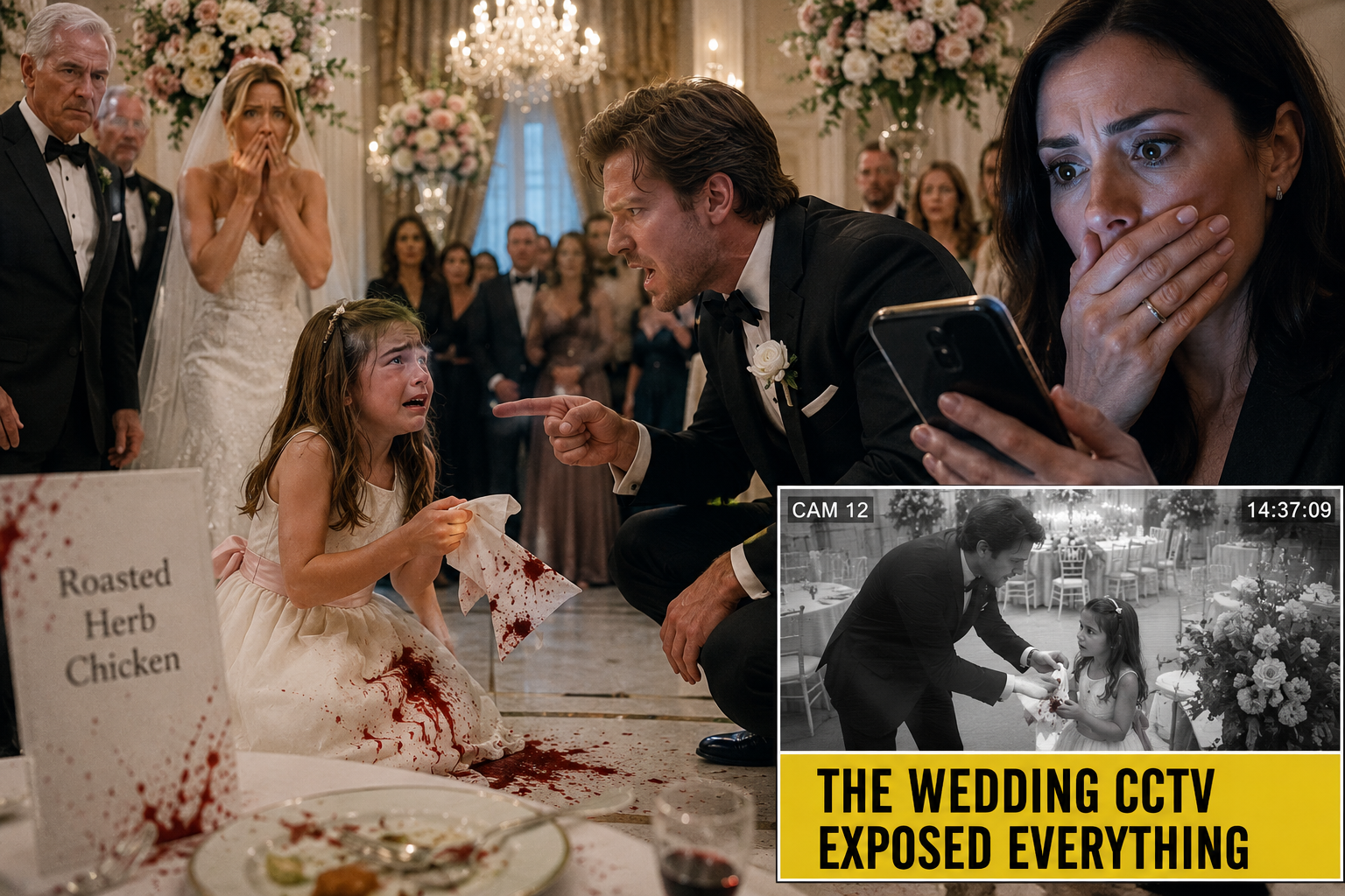 He Framed My 8-Year-Old Daughter at His Wedding—Then the Wedding CCTV Exposed Everything