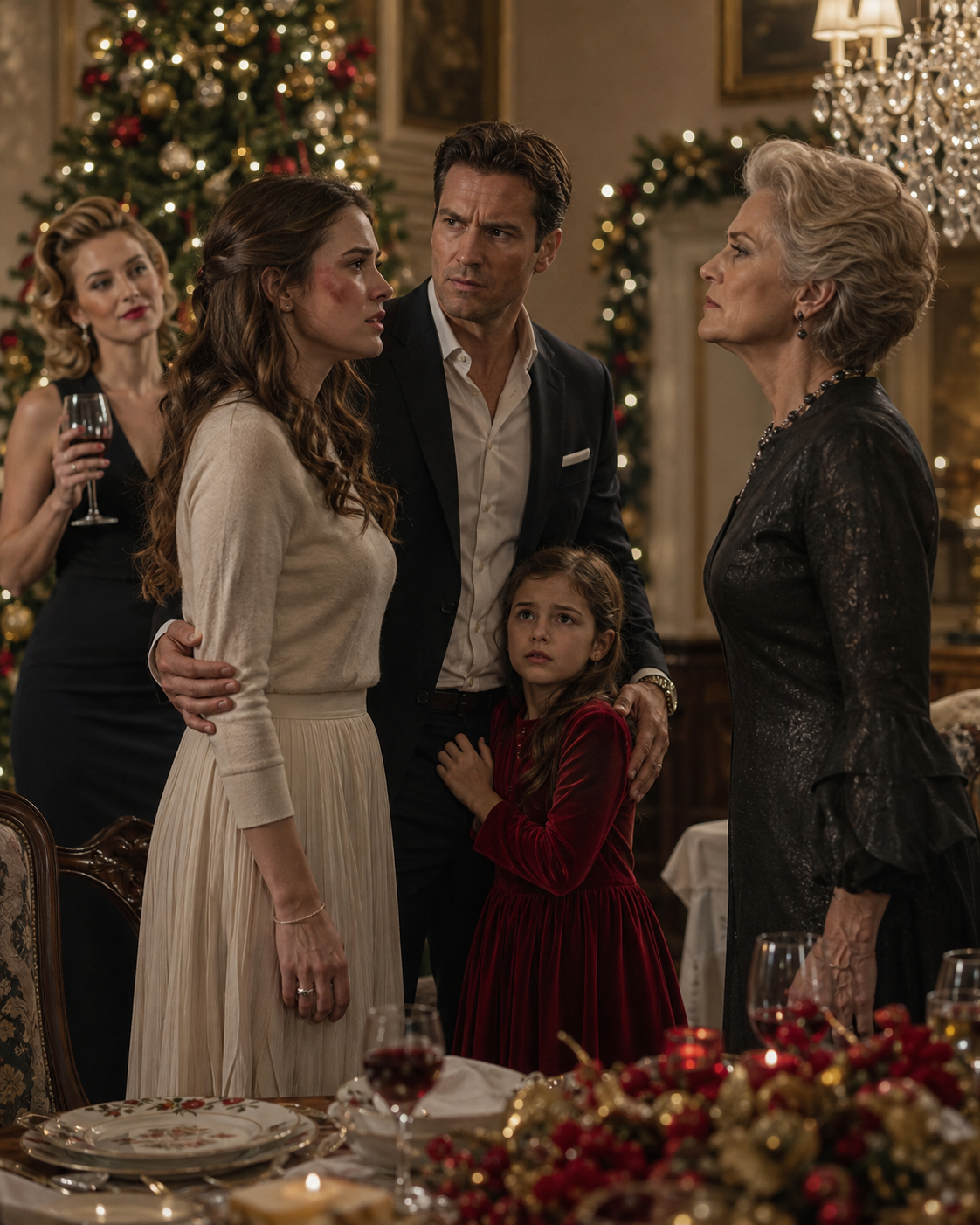 My Mother Slapped My Wife at Christmas and Called Her “Trailer Trash”—By Morning, We Discovered She’d Been Secretly Planning to Take Our Daughter