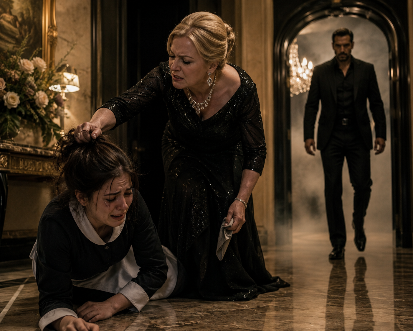 She thought silencing a powerless nanny would be easy. She thought no one important was watching. Then the slow, terrifying footsteps of the mafia boss echoed from the darkness behind her.
