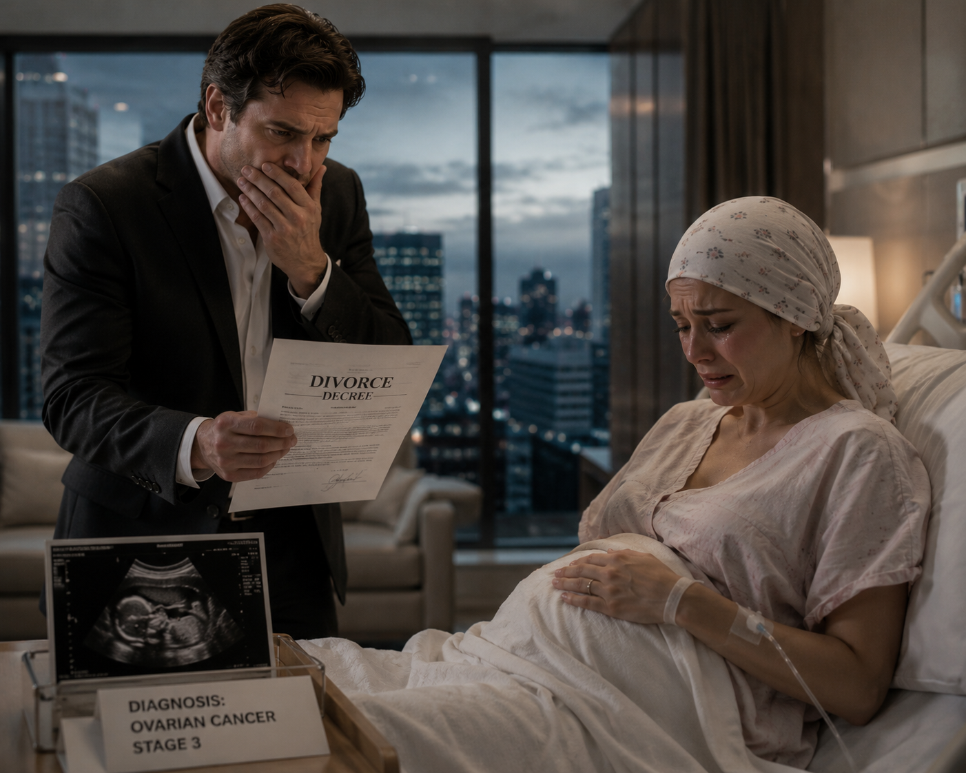 I DIVORCED MY WIFE AFTER WE LOST TWO BABIES—TWO MONTHS LATER, I FOUND HER PREGNANT AND FIGHTING CANCER ALONE