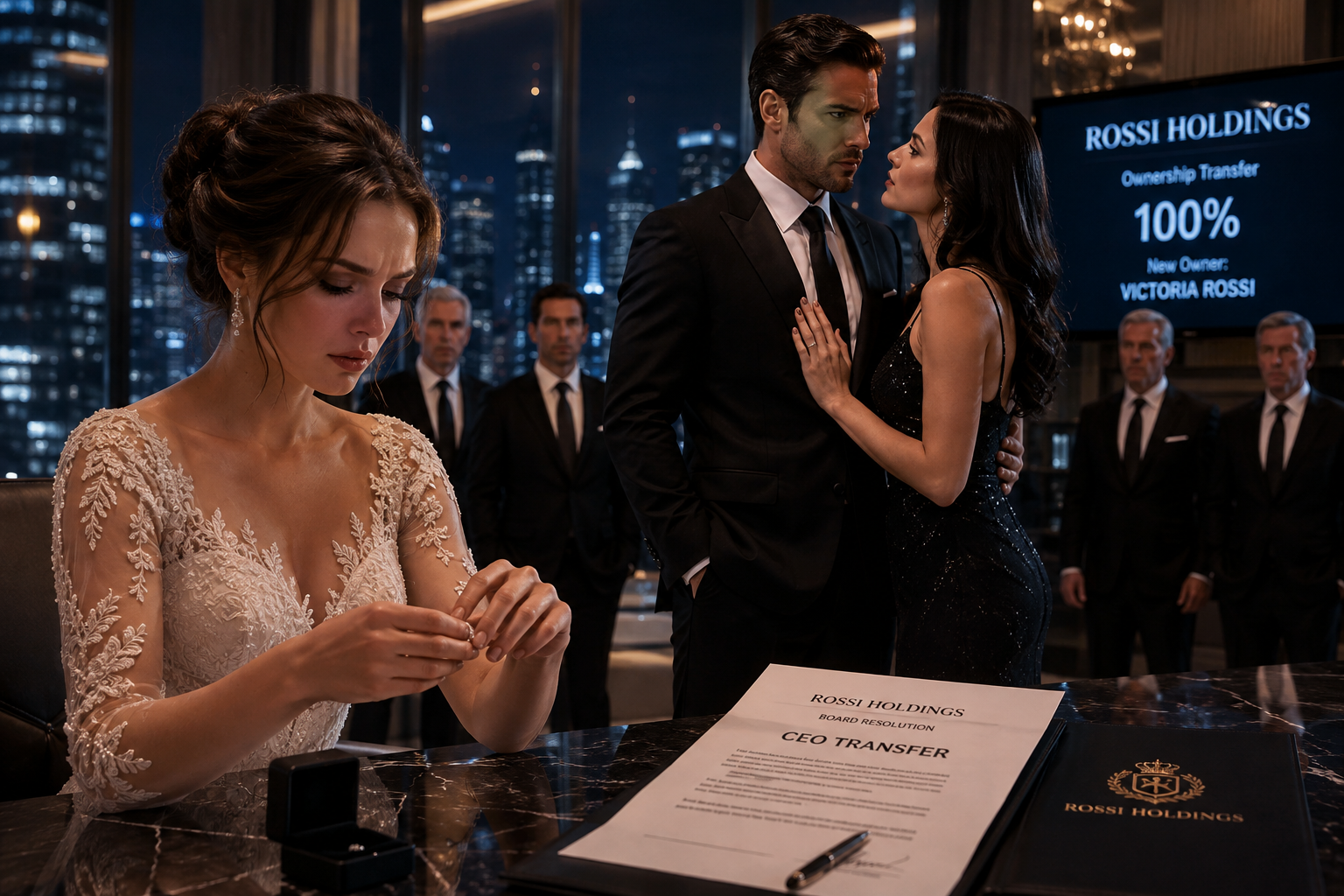 He Cheated on the Wrong Bride—She Quietly Took Off Her Ring and Took Back His Empire