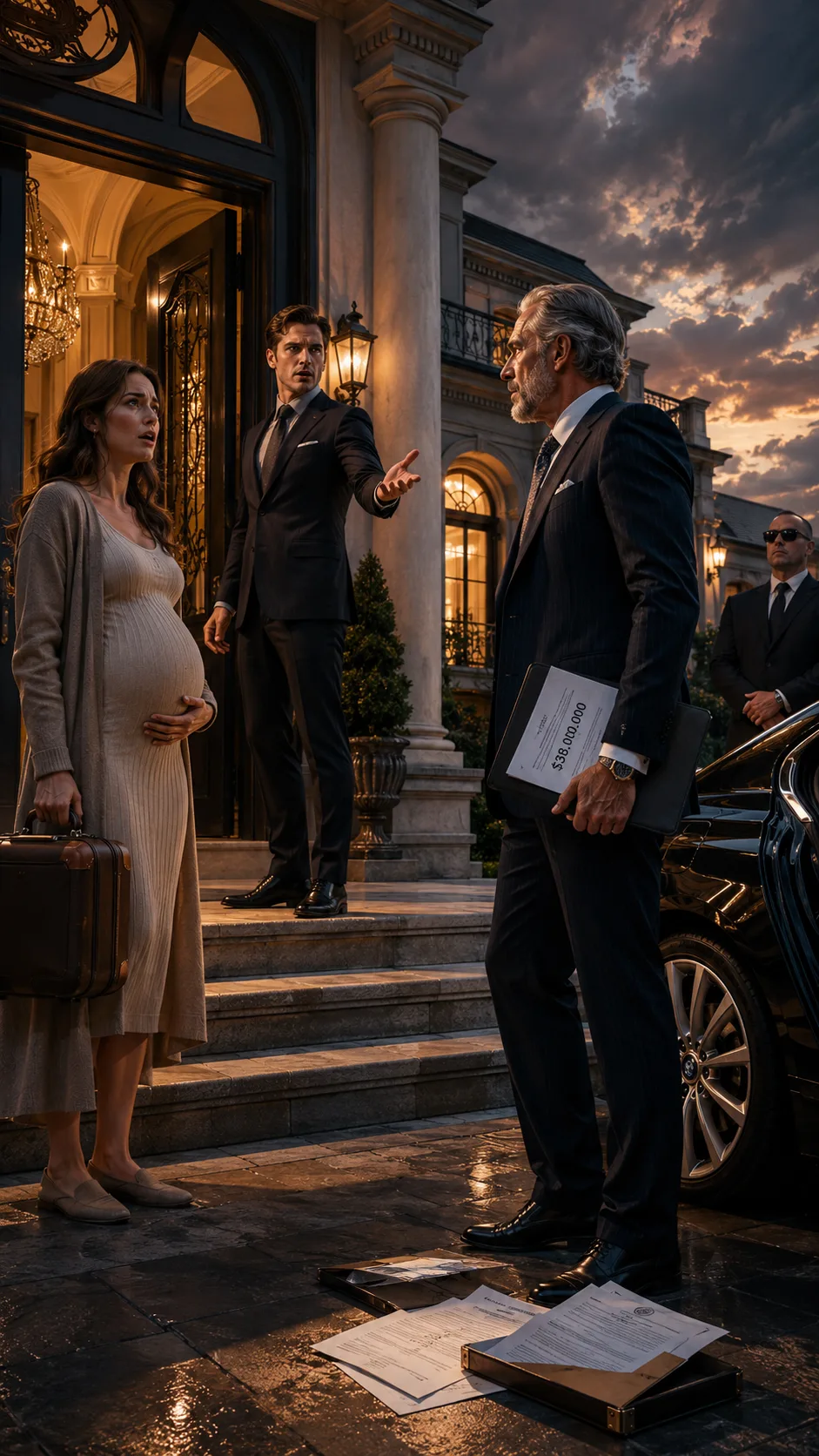 He Thought Kicking Out His Pregnant Wife Would Make Him Rich—Until Her Father Arrived and Exposed the $38 Million Secret Behind Their Marriage