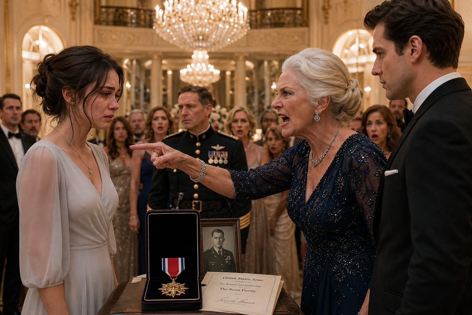 MY RICH MOTHER-IN-LAW CALLED ME A WORTHLESS ORPHAN—THEN A FORGOTTEN MILITARY MEDAL REVEALED I WAS THE MISSING HEIR SHE’D FEARED FOR 24 YEARS