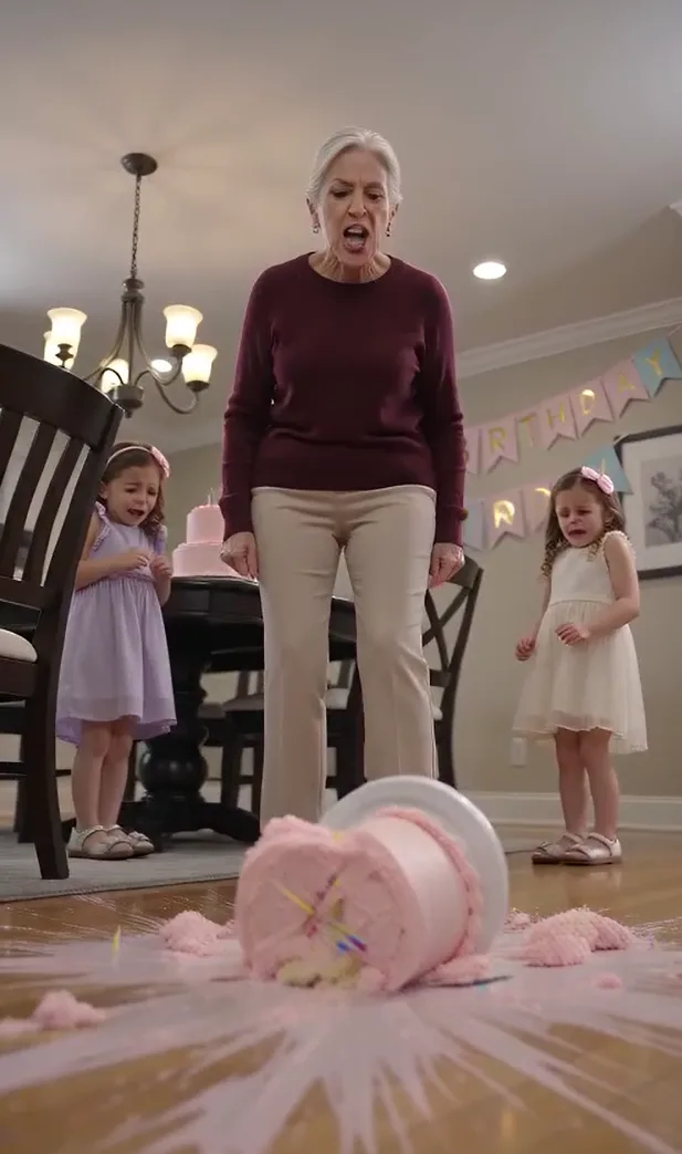 The sound of my daughter’s birthday cake hitting the hardwood floor was the moment my marriage finally died.