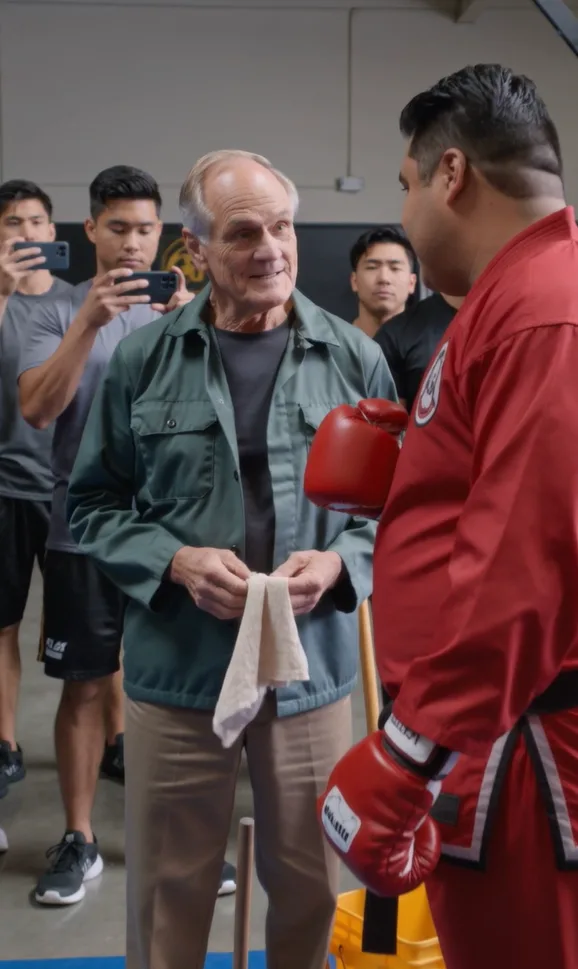 THEY THOUGHT MR. HENRY WAS JUST THE JANITOR—UNTIL HE STEPPED INTO THE RING