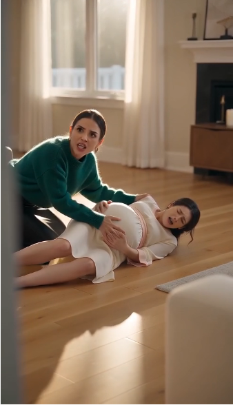 My sister looked me straight in the eyes before driving her foot into my six-month pregnant belly.