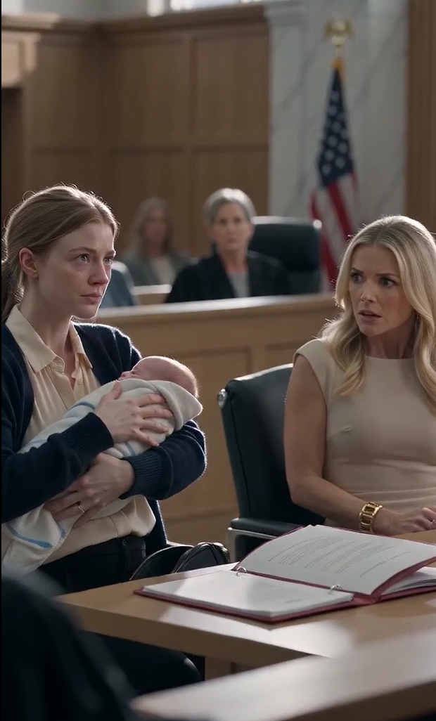 MY HUSBAND ACCUSED ME OF KIDNAPPING OUR NEWBORN—THEN THE JUDGE OPENED MY RED FOLDER