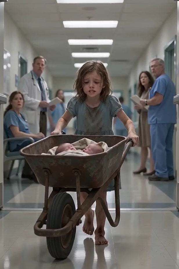 “MY MOM HASN’T WOKEN UP IN THREE DAYS”: A 7-Year-Old Pushed Newborn Twins 9 Miles in a Wheelbarrow—Then Police Opened a Locked Room and Uncovered an 8-Year-Old Family Secret