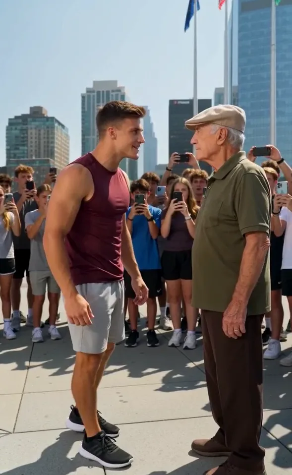 THE YOUNG ATHLETE MOCKED AN OLD MAN—THEN THE 68-YEAR-OLD FORMER SOLDIER LANDED A PERFECT BACKFLIP AND REVEALED HIS SHOCKING SECRET
