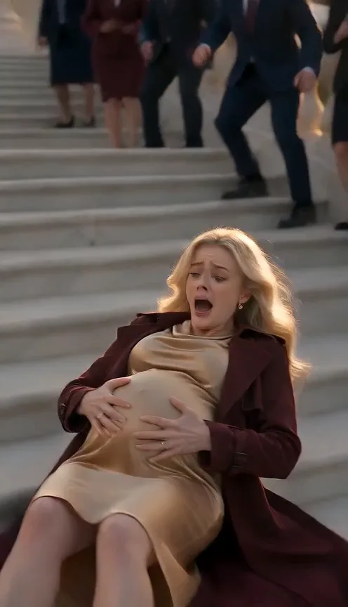 THE MISTRESS PUSHED HIS EIGHT-MONTH-PREGNANT WIFE DOWN THE COURTHOUSE STEPS—SHEe NEVER KNEW WHO WAS WAITING AT THE BOTTOM