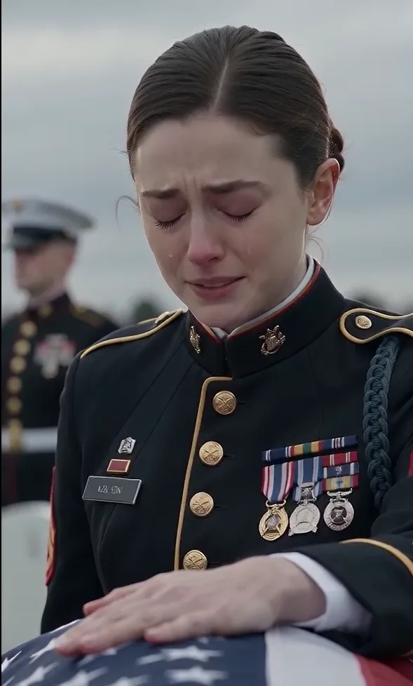 😢 Some goodbyes are forever… but a father’s love never truly dies. ❤️‍🩹 💔 She wore the uniform to defend her country, standing fearless when others ran from danger.