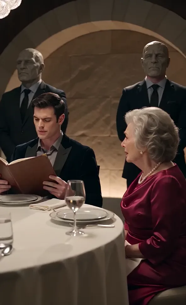 The Mafia Boss Ignored His Deaf Mother’s Signs at Dinner—Until an Exhausted Waitress Answered Her in ASL and Revealed the Terrifying Truth She’d Been Trying to Tell Him