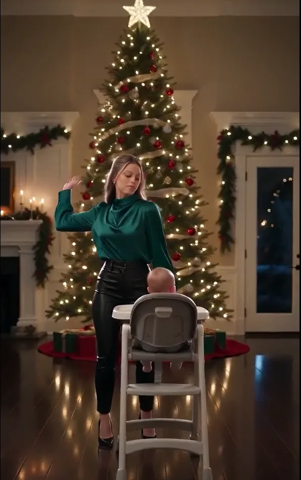 AT CHRISTMAS DINNER, MY SISTER HIT MY BABY AND LAUGHED—THEN MY HUSBAND STOOD UP
