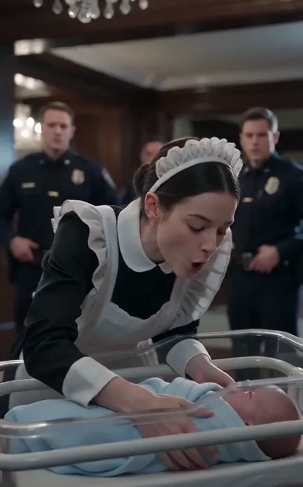Twelve paramedics couldn’t save the billionaire’s six-month-old son, but when the terrified maid suddenly ordered them to stop warming the baby, she revealed she knew something none of them had noticed.