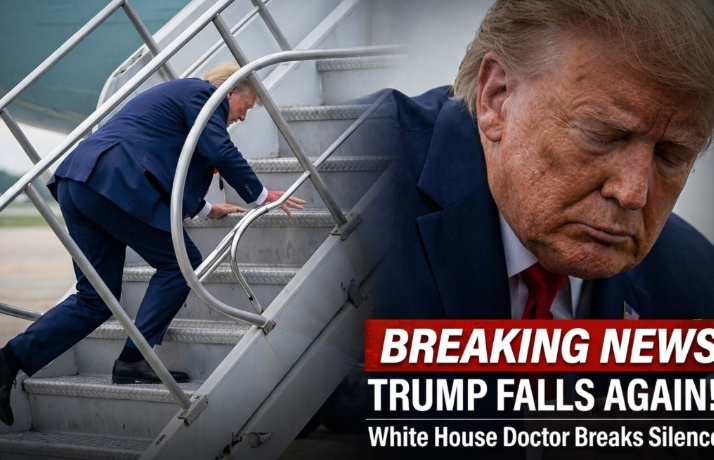 Trump Air Force One Fall Claims Unverified1