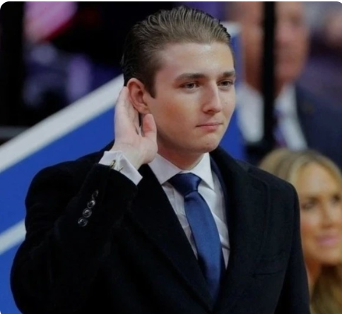 Just 25 Minutes Ago, Barron Trump.. breaks down in tears while making a heartbreaking announcement...see moree💔