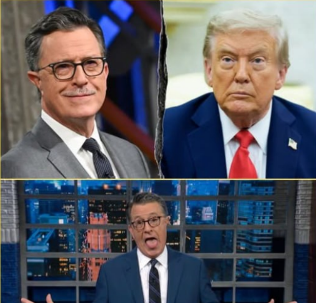 TRUMP IN TOTAL MELTDOWN! - Colbert Drops Bombshell “Secret” During Live Show 👇m