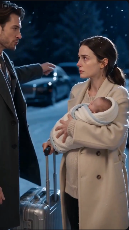 "MY HUSBAND THREW ME AND OUR NEWBORN TWINS INTO THE SNOW—THEN HE LEARNED I OWNED HIS HOUSE, HIS JOB, AND THE SECRET THAT COULD DESTROY HIM