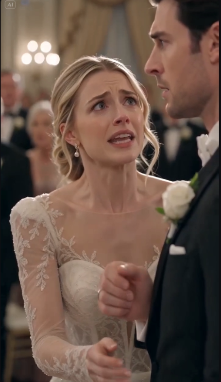 The bride believed she had destroyed her own wedding.