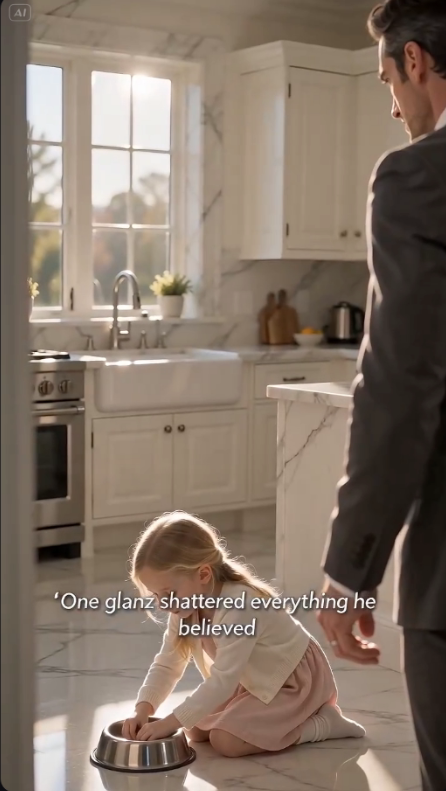 A Billionaire Father Finds His Daughter Eating From a Dog Bowl — And Finally Sees the Monster Living Inside His Home