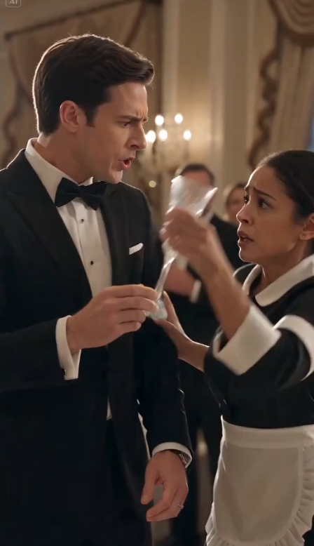 The Maid Stopped the Wedding Toast—Then Security Footage Revealed What the Bride Put in the Groom's Champagne