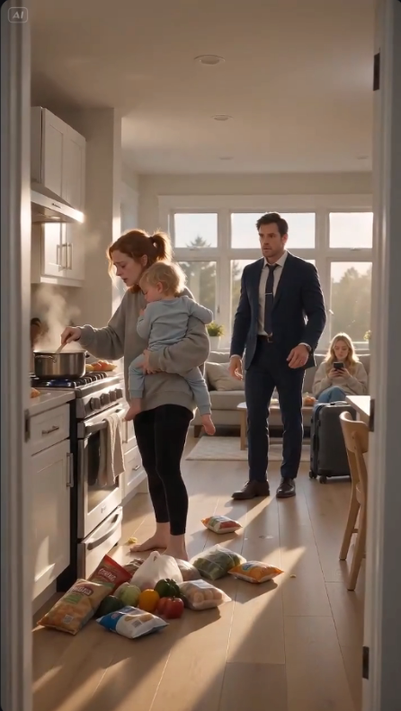 I Walked Through My Front Door After Five Brutal Days on the Road... and Found My Wife Drowning While My Own Family Sat There Scrolling Their Phones.