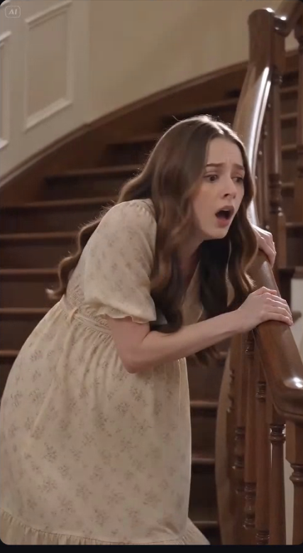 The Pregnant Woman Nearly Fell Down the Stairs — Then the Security Camera Revealed a Hand Behind Her