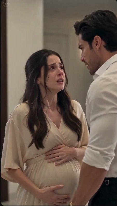 I was eight months pregnant when my millionaire husband raised his hand against me again.