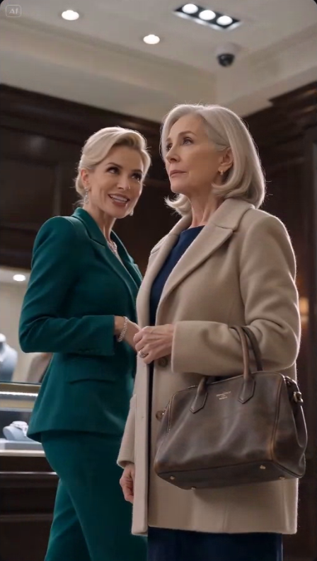 She Humiliated Her “Poor” Old Friend in a Jewelry Store—Then Learned Who Really Owned It