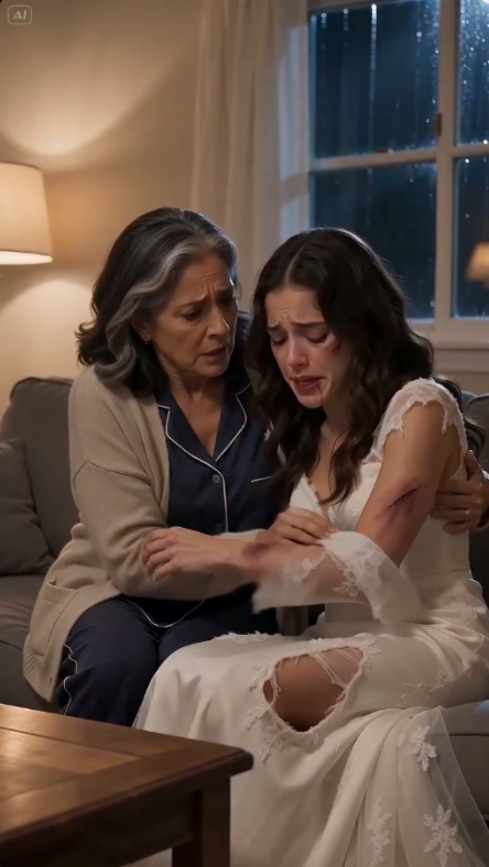 "My Daughter Showed Up at My Door Covered in Bruises on Her Wedding Night—Then She Whispered a Secret That Changed Everything