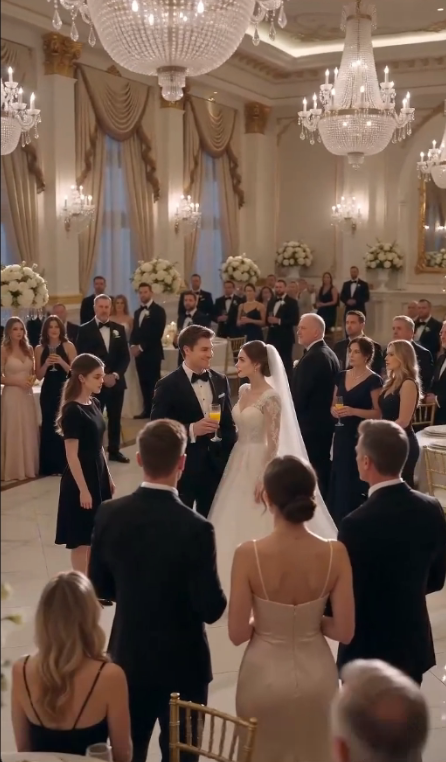 “The Maid Who Broke the Glass — And Exposed a Bride’s Deadly Secret”