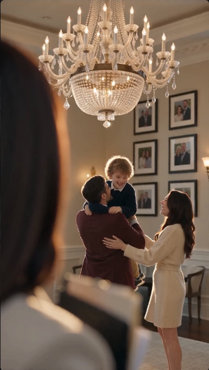 "I found my husband holding another woman's child inside a mansion... exactly one day after discovering he had secretly divorced me while my father was dying.