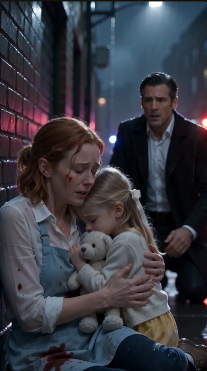 "The Mafia Boss Said One Cruel Thing Before His Wife Died—But When a Waitress Took a Bullet for His Little Girl, the Child Called Her “Mom”...