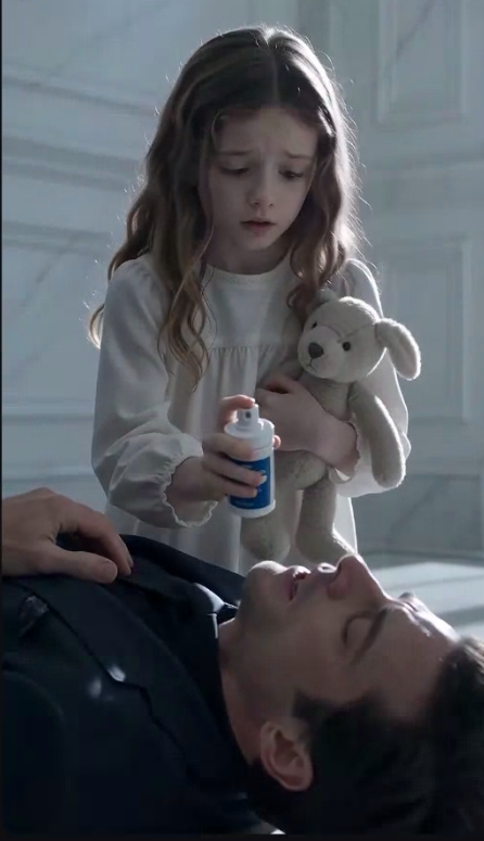 The Maid’s Little Girl Used Her Last Inhaler on a Dying Mob Billionaire Boss—By Morning, His Mansion Learned Who Had Really Killed His Familyy