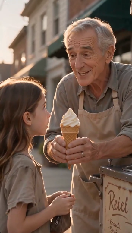A Vendor Gave a Poor Little Girl Free Ice Cream... 20 Years Later, a Luxury Car Stopped Right in Front of Him