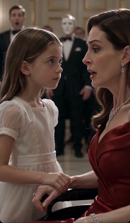 A Small Girl Gripped A Silk-Dressed Woman’s Wrist In Silence, And Her Three-Word Command Made The Entire Room Go Still