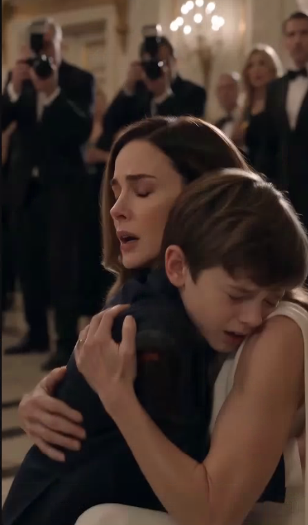 Cinematic Realistic Ballroom Reunion — Missing Mother Returns at Millionaire Gala
