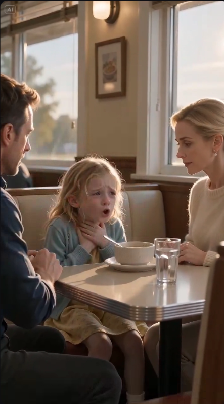 "“The Little Girl Collapsed In Her Soup, One Stranger Noticed The Smile.”