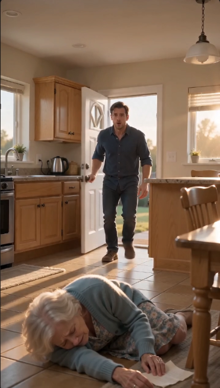 My Wife Kicked My 72-Year-Old Mother on Our Kitchen Floor, but the Secret She Was Hiding Ruined Us All.