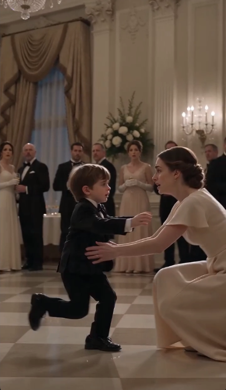 A Bleeding Little Boy Ran Past Security and Into a Stranger’s Arms at a Millionaires’ Gala — Then He Whispered, “Mom… I Finally Found You” 😭💔