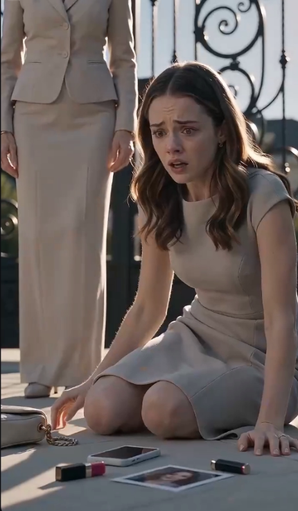 Mocked and Insulted in a Luxurious Mansion… She Stayed Silent Until Her Powerful Father Arrived!