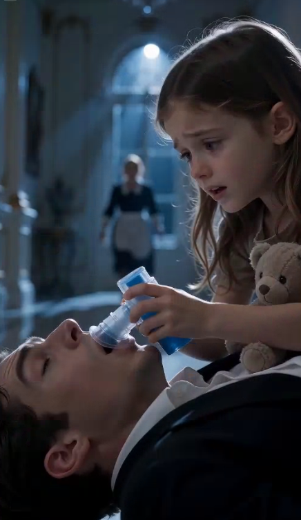 The Maid’s Little Girl Used Her Last Inhaler on a Dying Mob Billionaire Boss—By Morning, His Mansion Learned Who Had Really Killed His Family